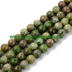 Zöld Türkiz Ásványgyöngy 8mm