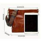 Zöld (24) Műbőr Válltáska 23,5x25,5mm