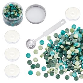 Zöld (40) Viaszpecsét (300db) Készítő Készlet