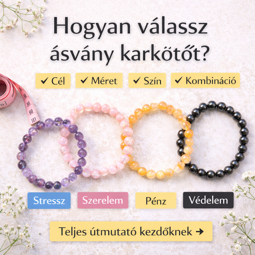 Hogyan válassz ásvány karkötőt? – Teljes útmutató