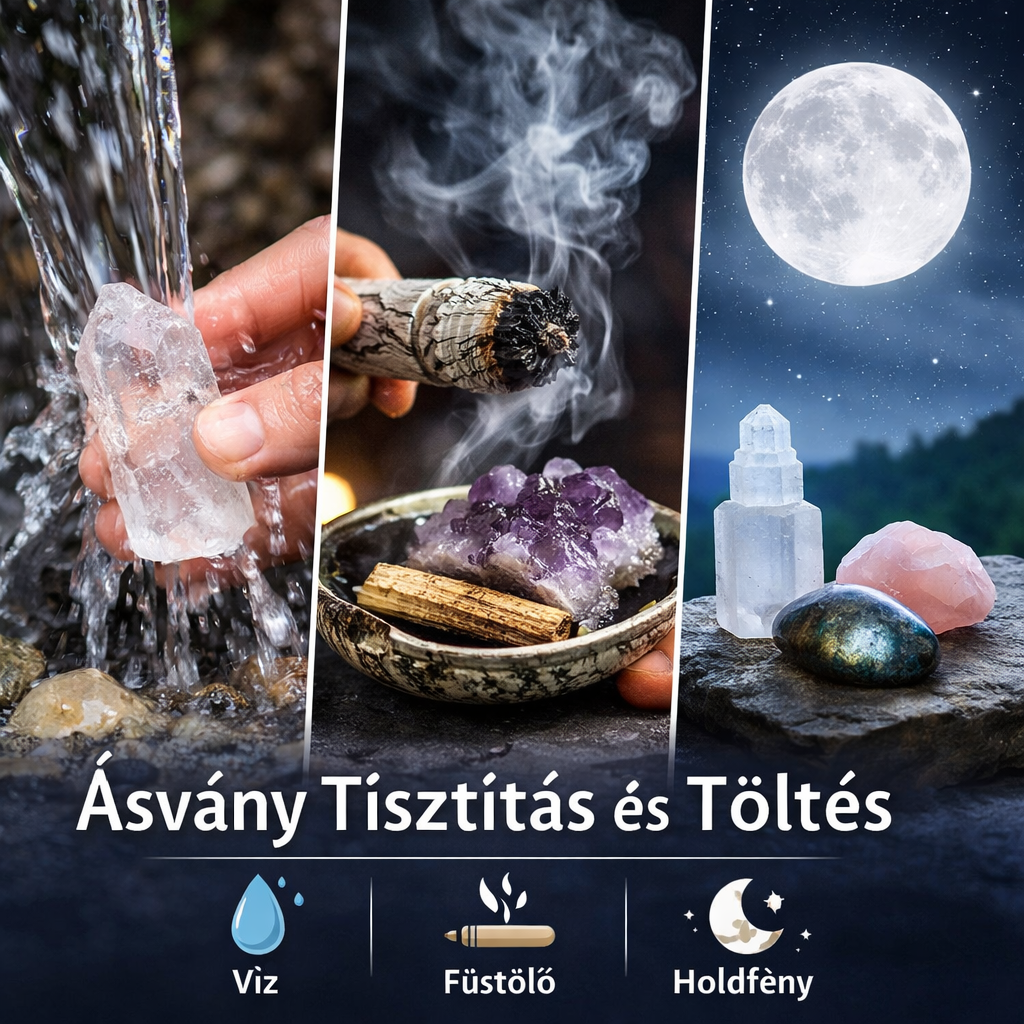 Hogyan tisztítsd és töltsd fel az ásványokat? Teljes útmutató