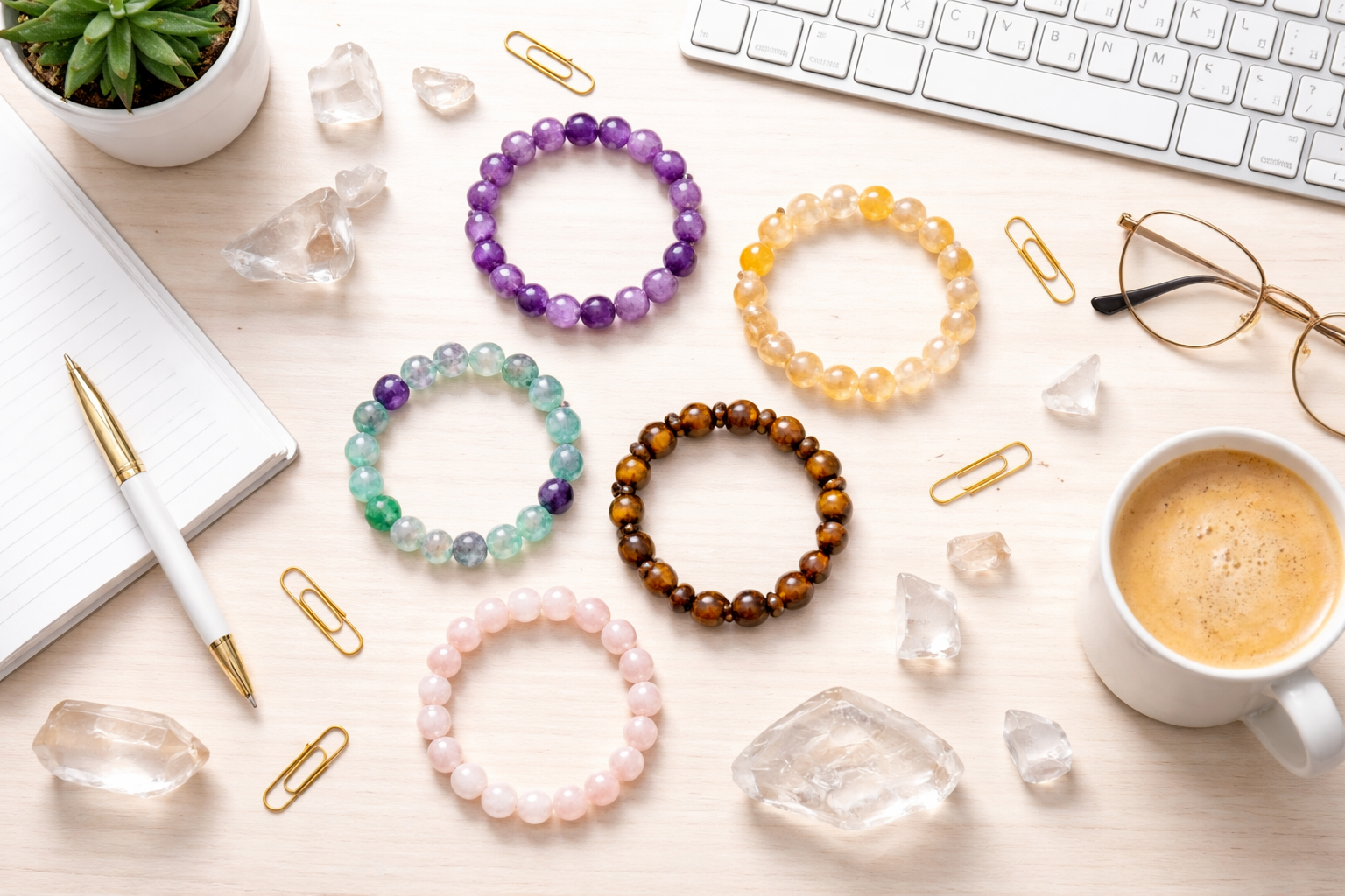 Melyik ásványt viseld munkahelyen? – Fókusz, siker, stressz ellen